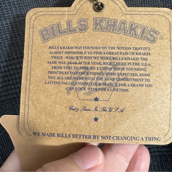 NEW Bill's Khakis Classic Fit M2, size 38, cotton blend, plaid, fall, office - Picture 9 of 15